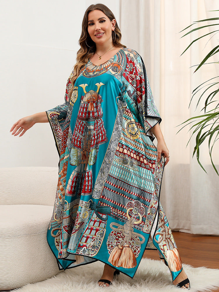 Beach Cover-up Vacation Style Retro dress