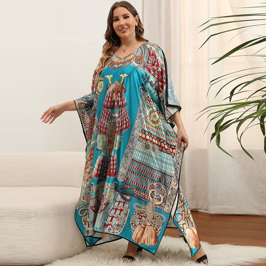 Beach Cover-up Vacation Style Retro dress