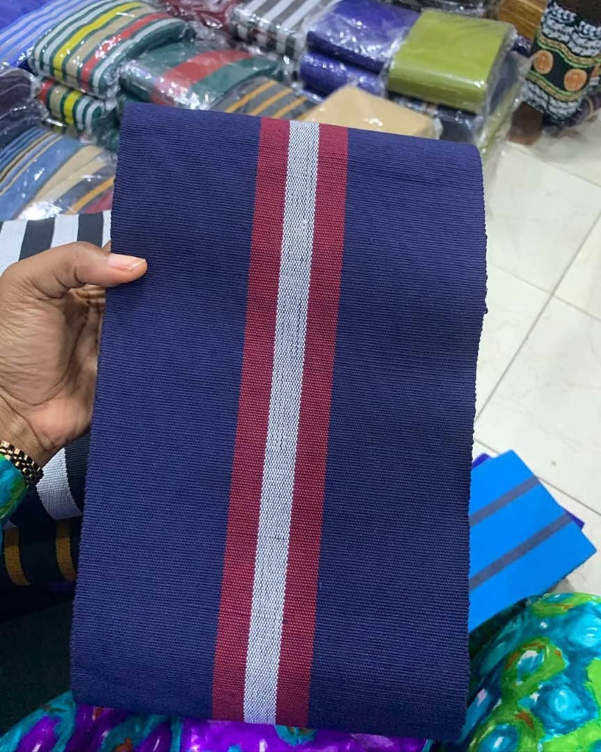 Quality Double Woven Asooke by 90 inches