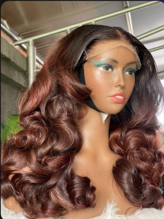 14 inches Luxury Raw Donor with 6x6 Closure 400g