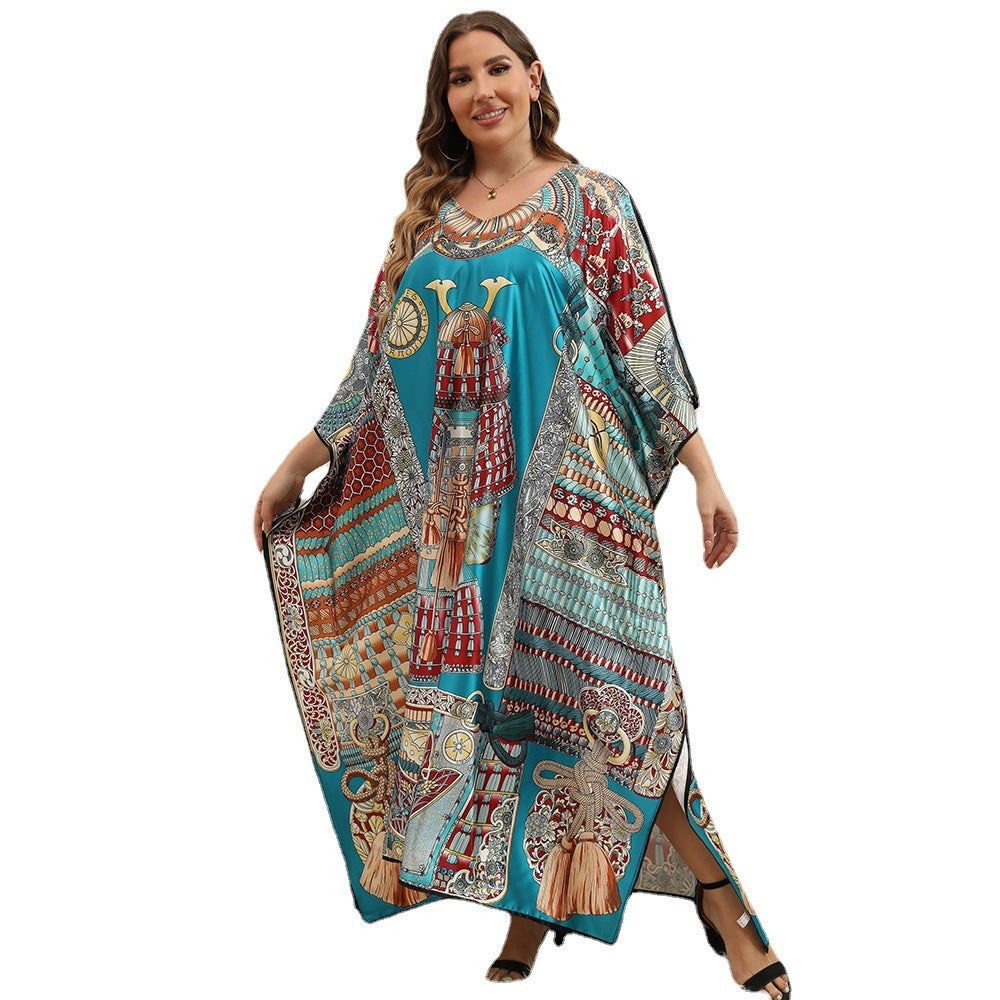 Beach Cover-up Vacation Style Retro dress