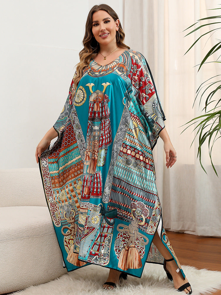 Beach Cover-up Vacation Style Retro dress