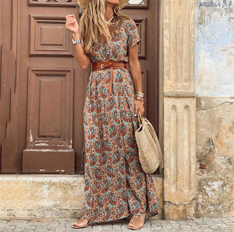 Women's Lace Stitching Elegant Dress
