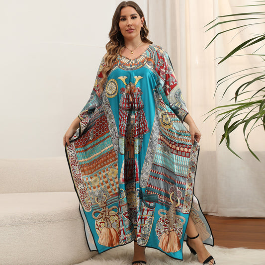 Beach Cover-up Vacation Style Retro dress
