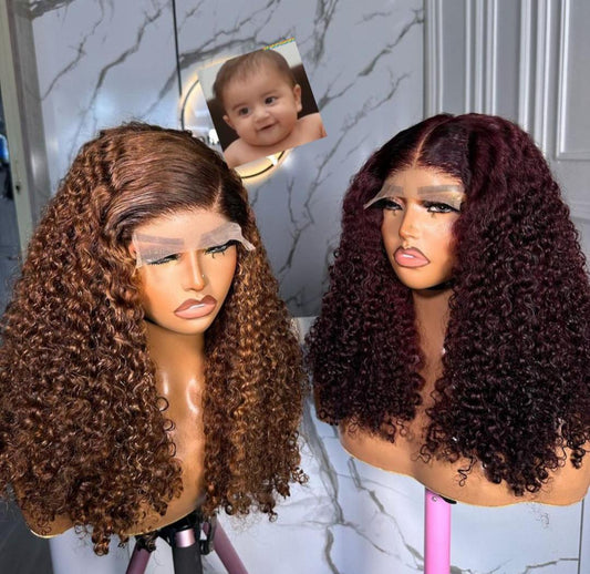 16" Sdd Pixie Curl with 5by5 Closure