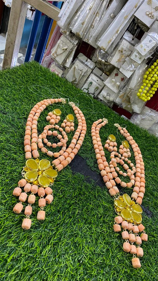 Faux Coral Beads