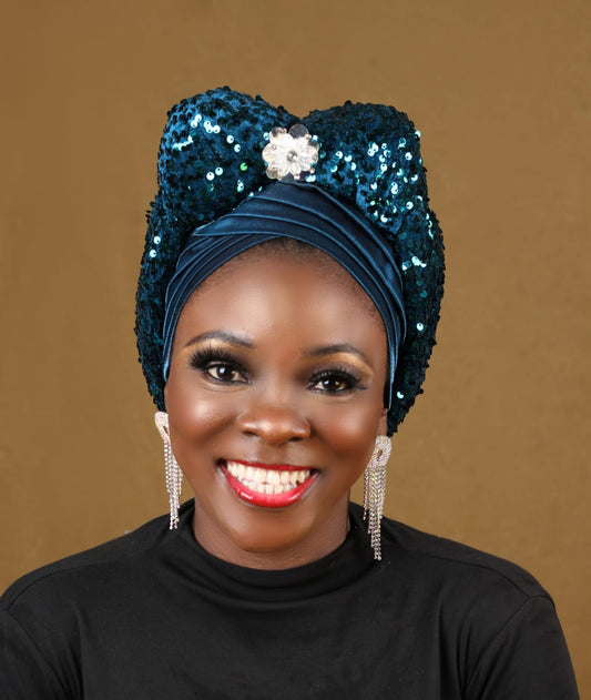 Bow Tied Turban