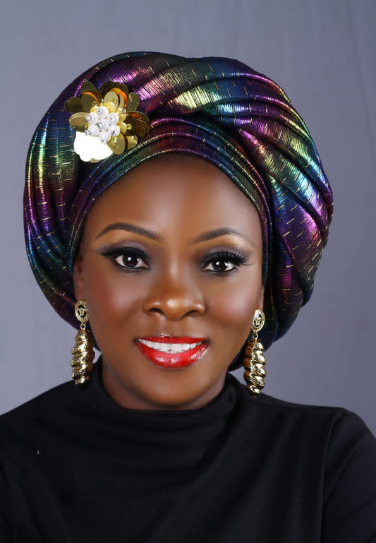 Beautifully Wrapped up Gele