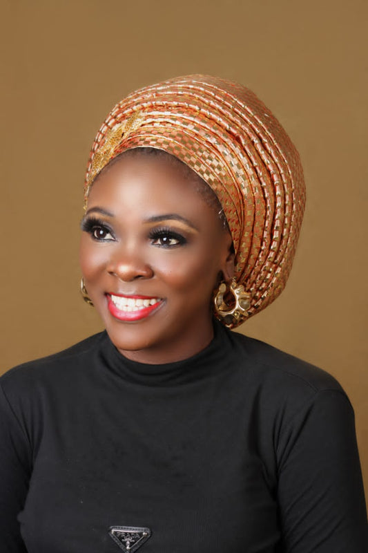 Ready to Wear Auto Gele Styled Turban