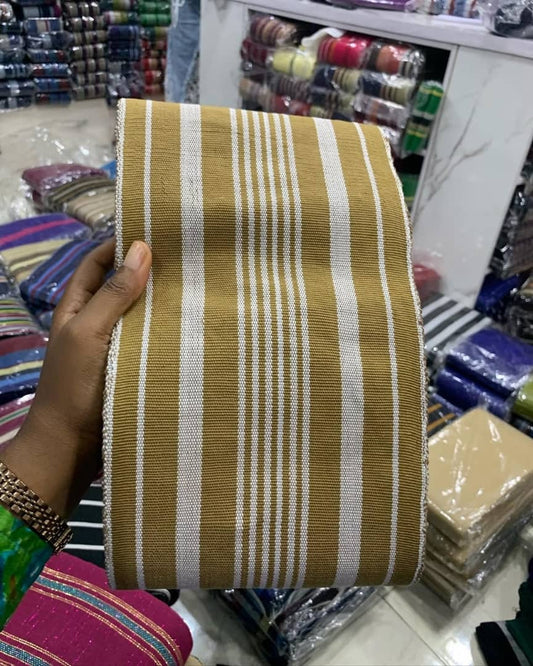 Quality Double Woven Asooke by 90 inches