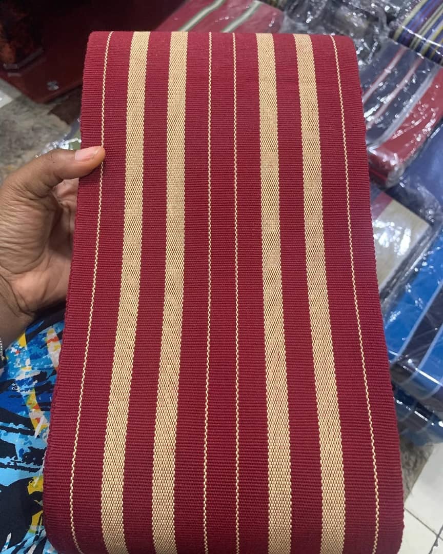 Quality Double Woven Asooke by 90 inches
