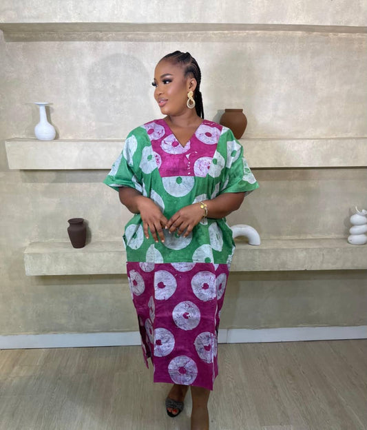 Adire Ready to Wear Gown