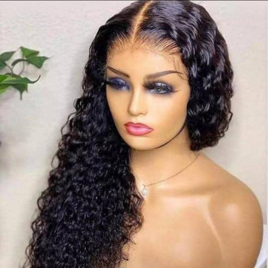 30 inches with 6x6 Closure Luxury Curly Hair 300g