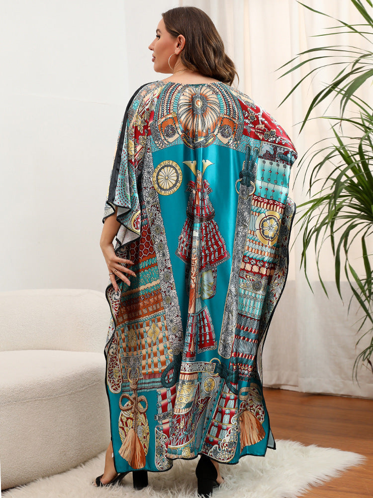 Beach Cover-up Vacation Style Retro dress
