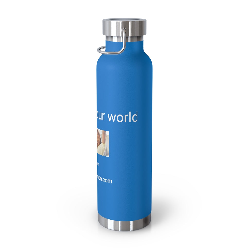 Influence your world 22oz Vacuum Insulated Bottle
