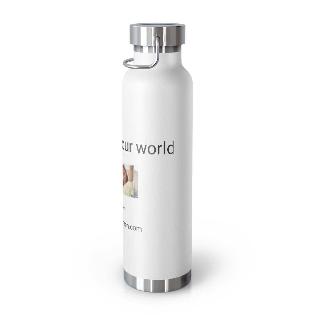 Influence your world 22oz Vacuum Insulated Bottle